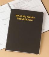 What My Family Should Know Planner