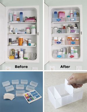 Medicine Cabinet Organizer Storage Organization Housewares Make Life Easier