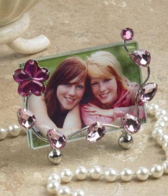 Elegant Glass Stone Photo Frame