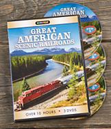 Great American Scenic Railroads - 3-DVD Set
