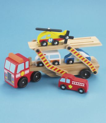 melissa & doug emergency vehicle carrier