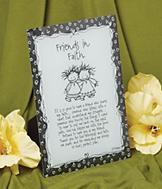 Friends in Faith Gift Plaque