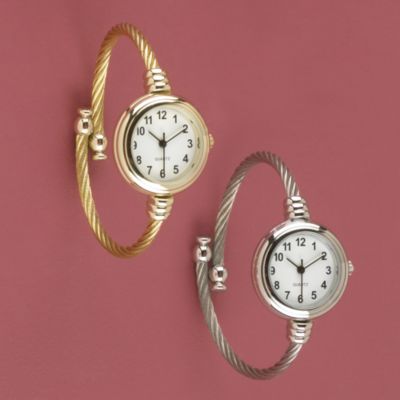 Classic Cable Bracelet Band Watch