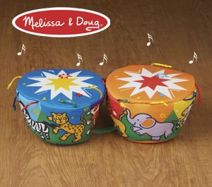 melissa and doug bongo drums