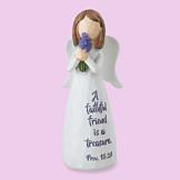 Proverbs 18:24 Friendship Angel Figurine