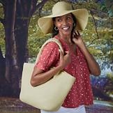 Sun Hat and Tote Set