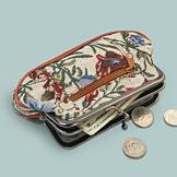 Jacquard Dragonfly Coin Purse