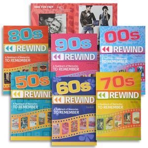 Nostalgic Trivia - '50s Rewind Book