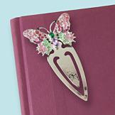 Bejeweled Butterfly Bookmark