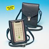 Touch Screen Crossbody Purse with RFID Protection