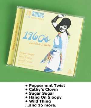 1960's Number 1 Hits CD