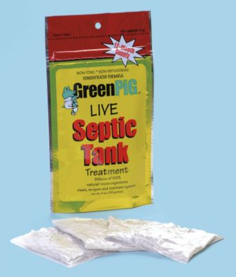 GreenPig® Live Non-Chemical Treatment for Septic Systems