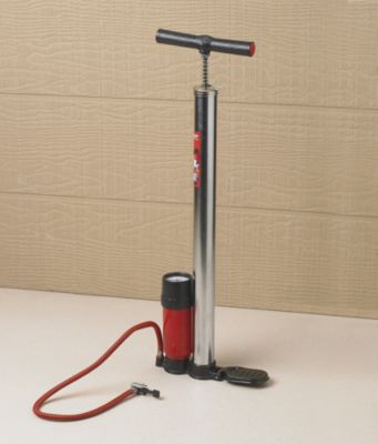 Hand Air Pump with Pressure Gauge