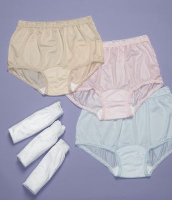 All White Panties - 3 Pairs