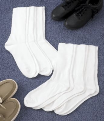 Loose Top Socks - 6 Pairs