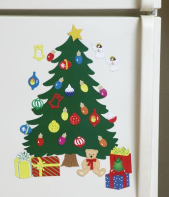Christmas Tree Magnet Set  