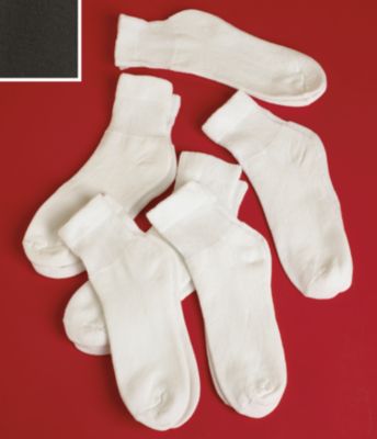 Women's Black Socks Size 9-11 - 6 Pairs