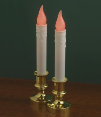 Self-Timing Flameless Candles - Set of 2