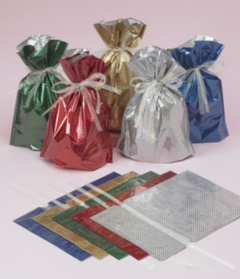 Drawstring Gift Bags - 10-Piece Set