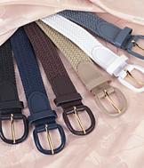 Braided Stretch Belt  - Each