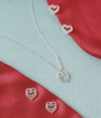Double Heart Necklace