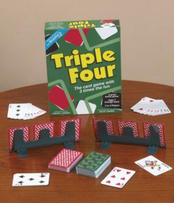 Triple Four Card Game