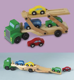Solid Wood Car Carrier