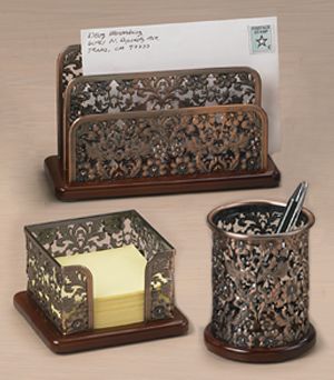 Floral Design Letter Rack