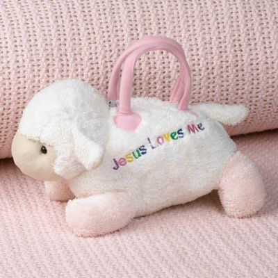 Jesus Loves Me Lamb Purse