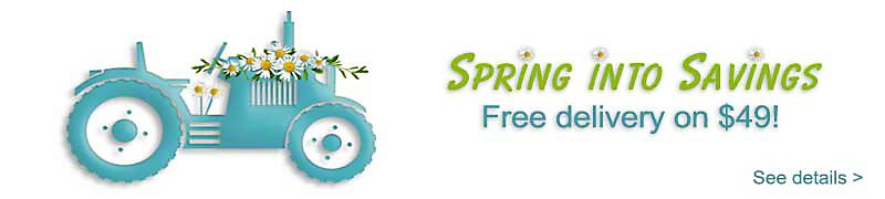 Spring Into Savings with Free Delivery