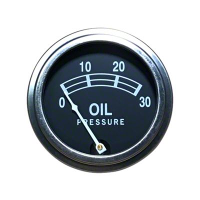 Universal Oil Pressure Gauge (0 - 30 PSI)