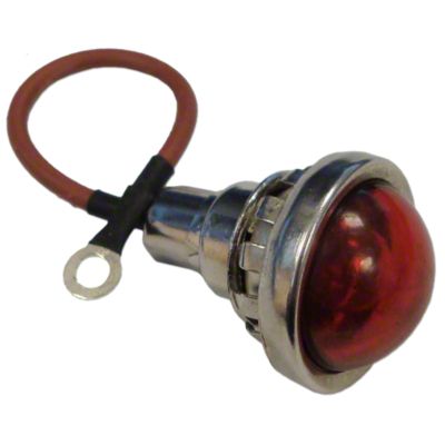 12-Volt Red Dot Jewel Lens Assembly