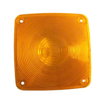 Rectangular Amber Lens only for Marker / Warning Light