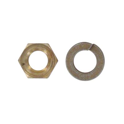 Brass Manifold Nut and Lock Washer