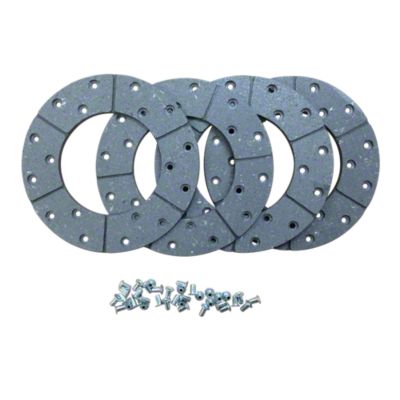 Disc Brake Linings with Rivets