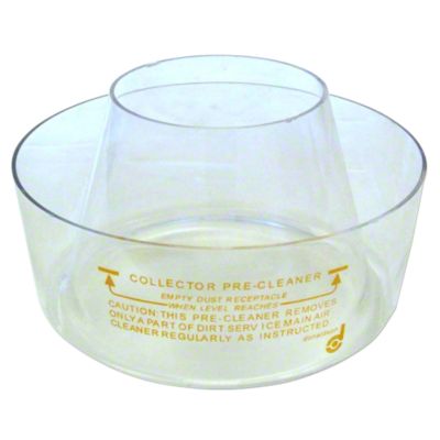 Pre Cleaner Bowl -- Plastic, Fits Many Brands -- 7" Diameter