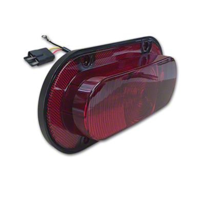 LED Tail/Warning Light with Red Lens