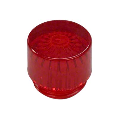 Red Flat Lens only for Dash Warning Light