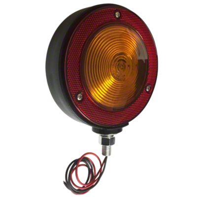 12 Volt LED Round Fender &amp; Cab Warning Light