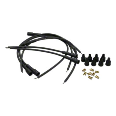 ABC4309 - SPARK PLUG WIRING SET WITH 90-DEGREE BOOTS 4-CYL