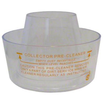 Small Pre-Cleaner Bowl  (clear plastic)