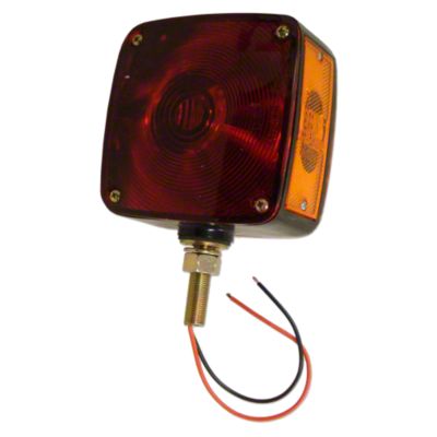 Rectangular Fender And Cab Mount Warning Light