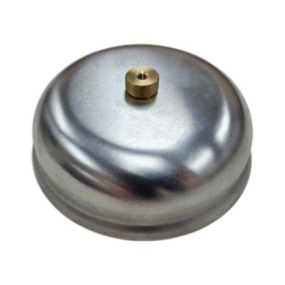 Aluminum Pre-Cleaner Cover with brass knurled nut