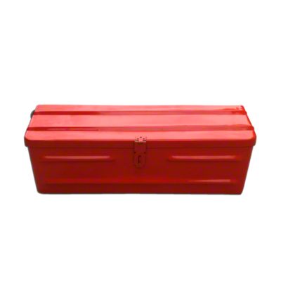 Universal Orange Metal Toolbox