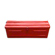 Universal Orange Metal Toolbox