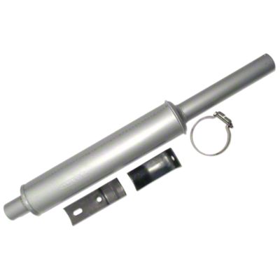 Muffler (vertical round body)