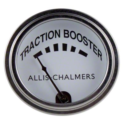 Fully Functioning Traction Booster Gauge