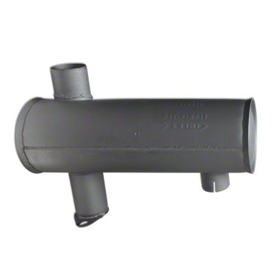 Horizontal Round Body Muffler (Under Hood)