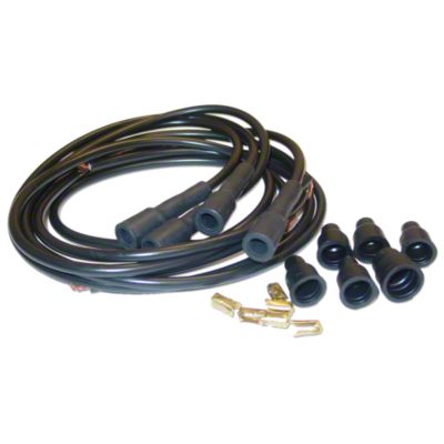 ABC4309 - SPARK PLUG WIRING SET WITH 90-DEGREE BOOTS 4-CYL