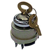 Ignition Switch, Key Switch -- Used on many different tractor brands